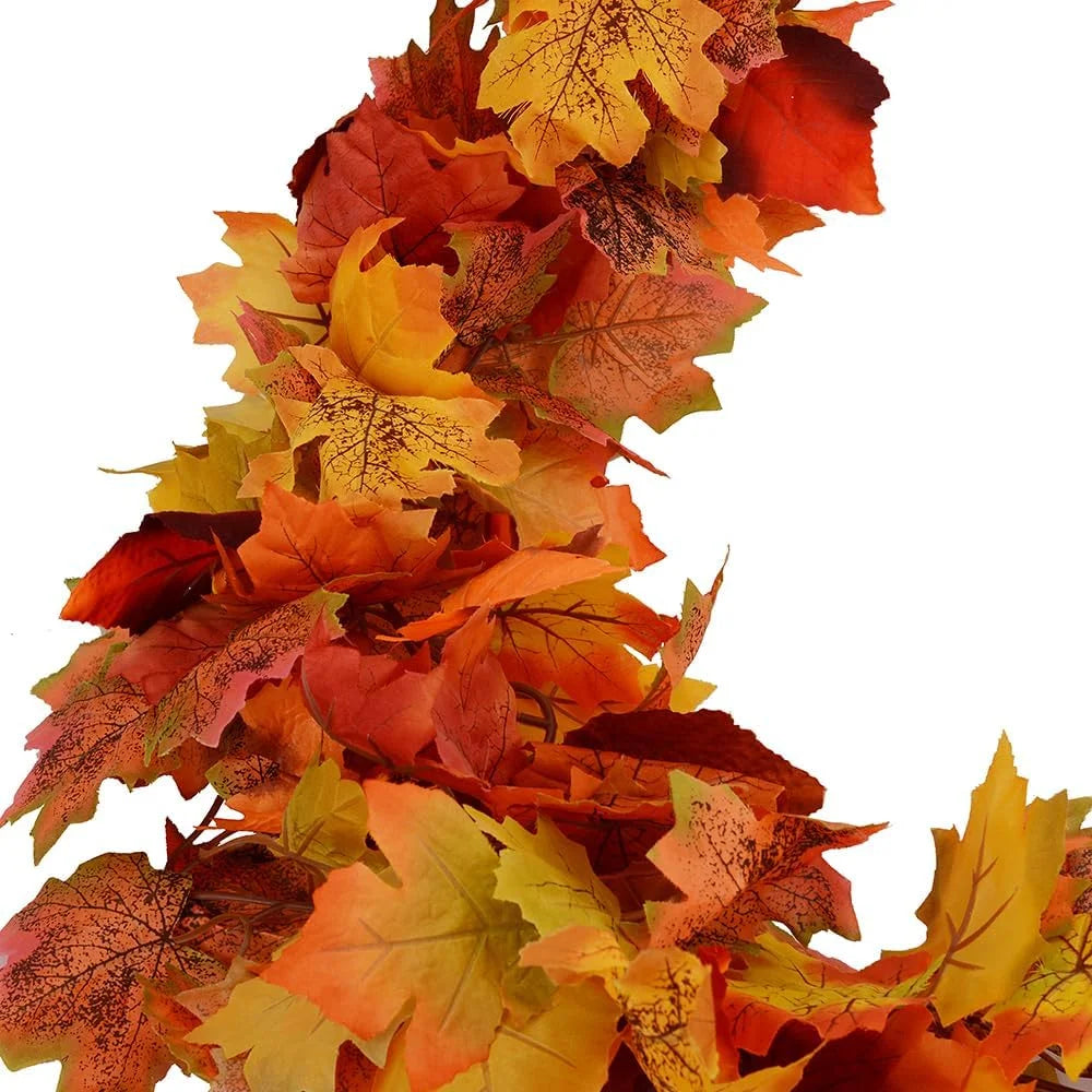 3-Pack Fall Maple Leaf Garland