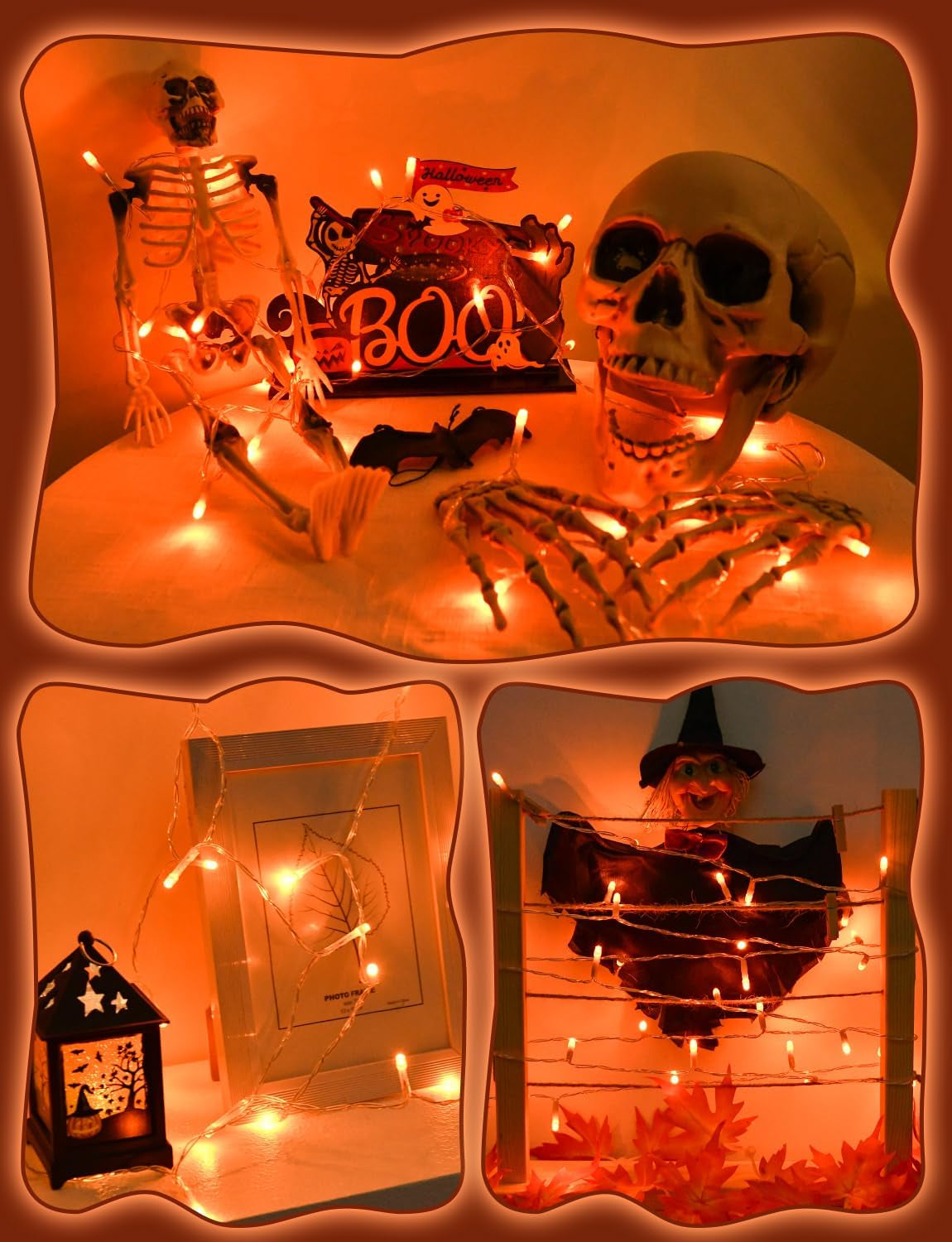 Timer-Controlled Halloween String Lights