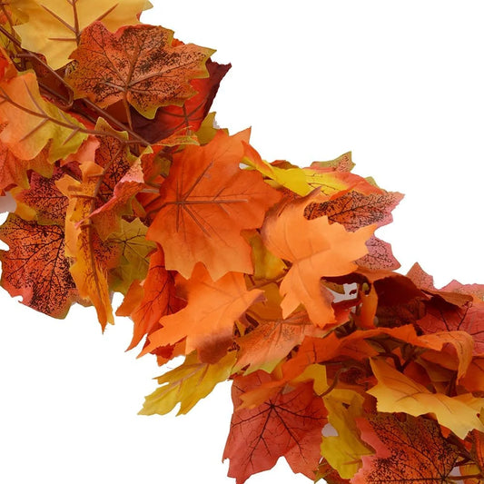 3-Pack Fall Maple Leaf Garland