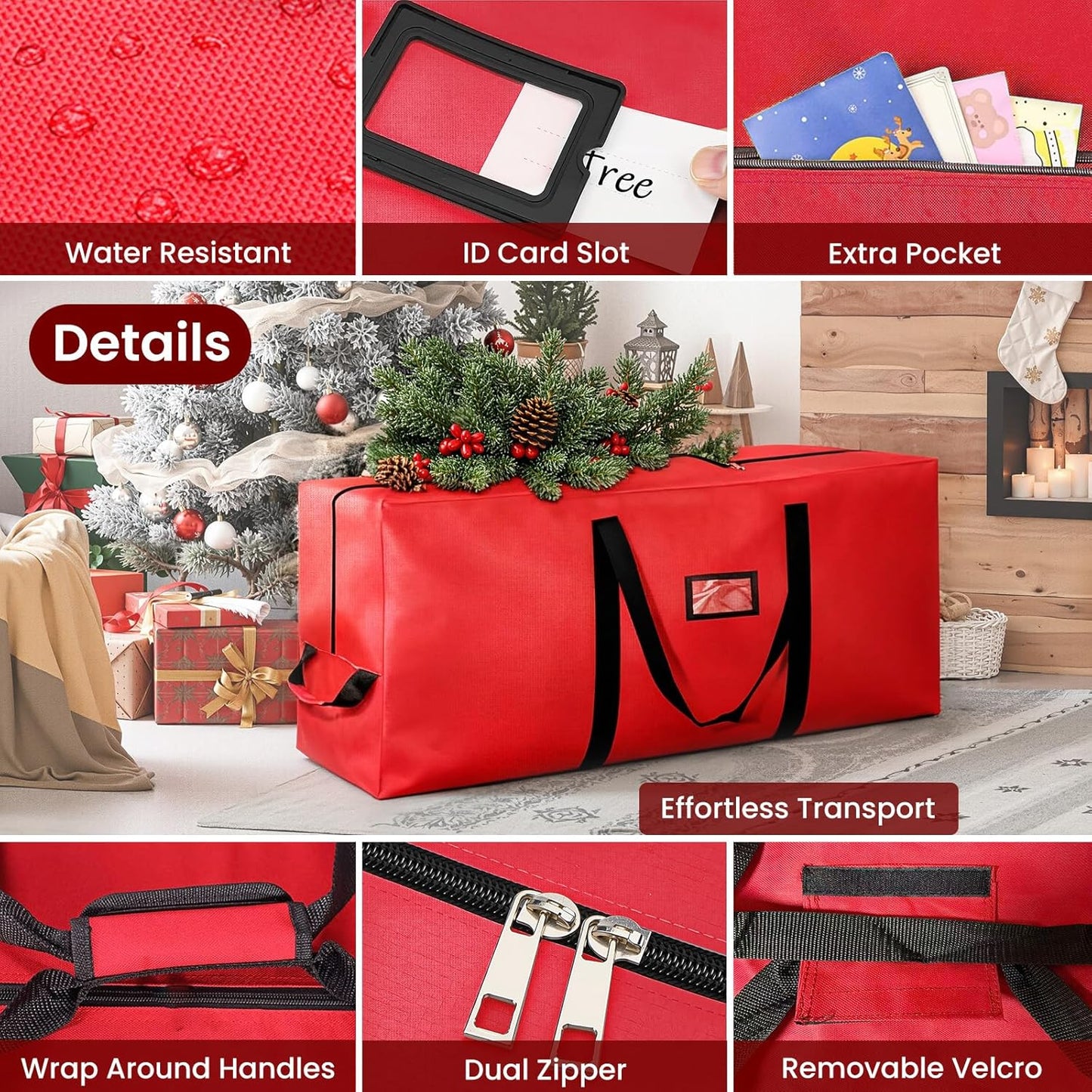 7.5-Foot Christmas Tree Storage Bag
