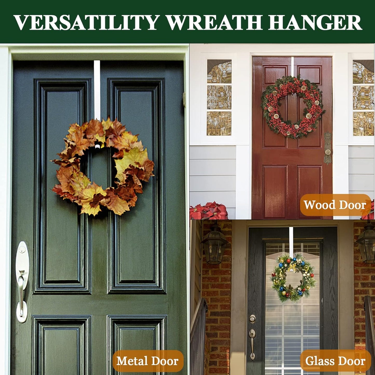 Adjustable 15–25 Inch Wreath Hanger