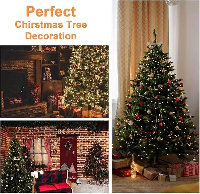 Easy-Drape Waterfall Christmas Tree Lights