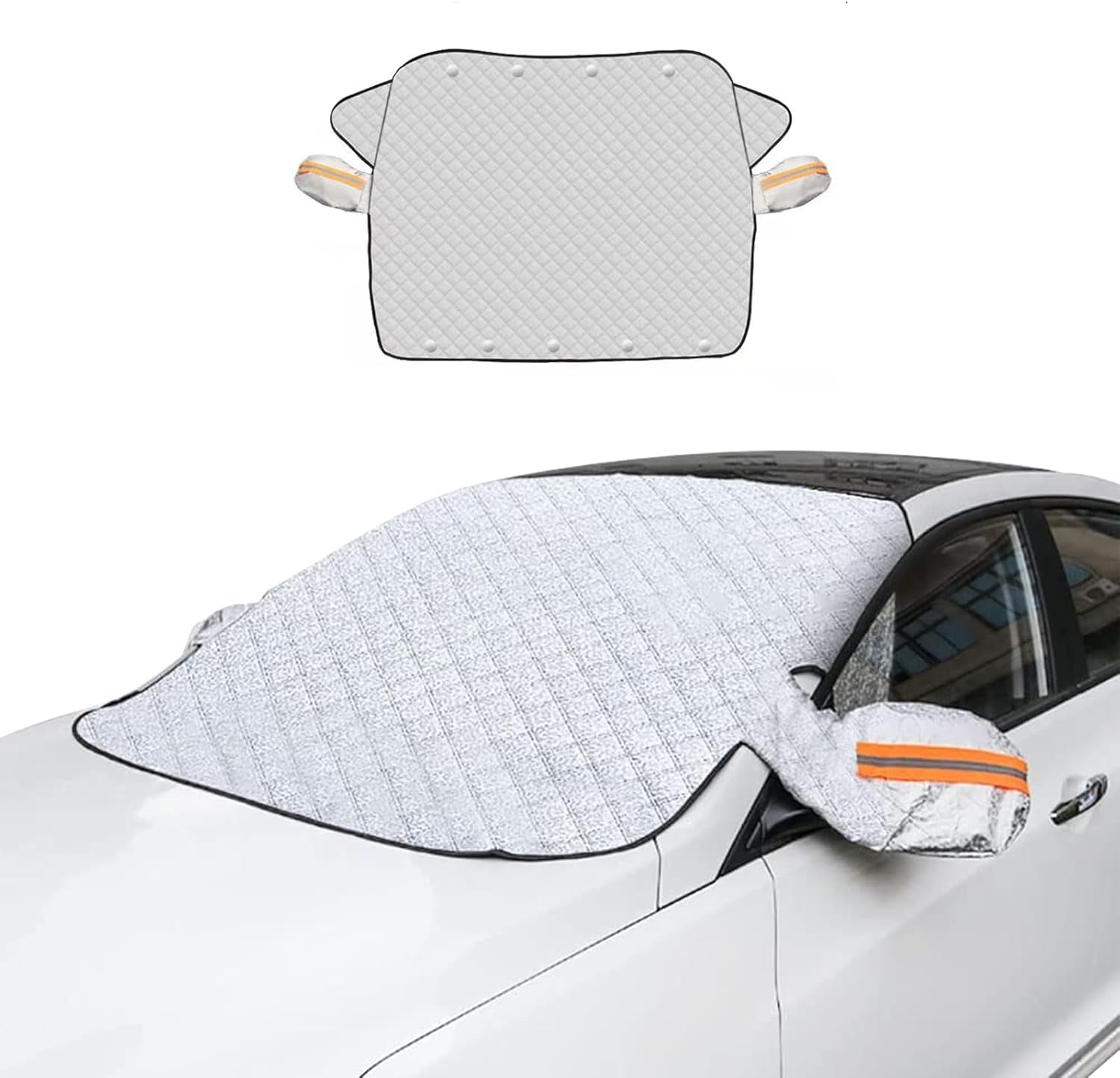4-Layer Magnetic Windshield Snow Cover