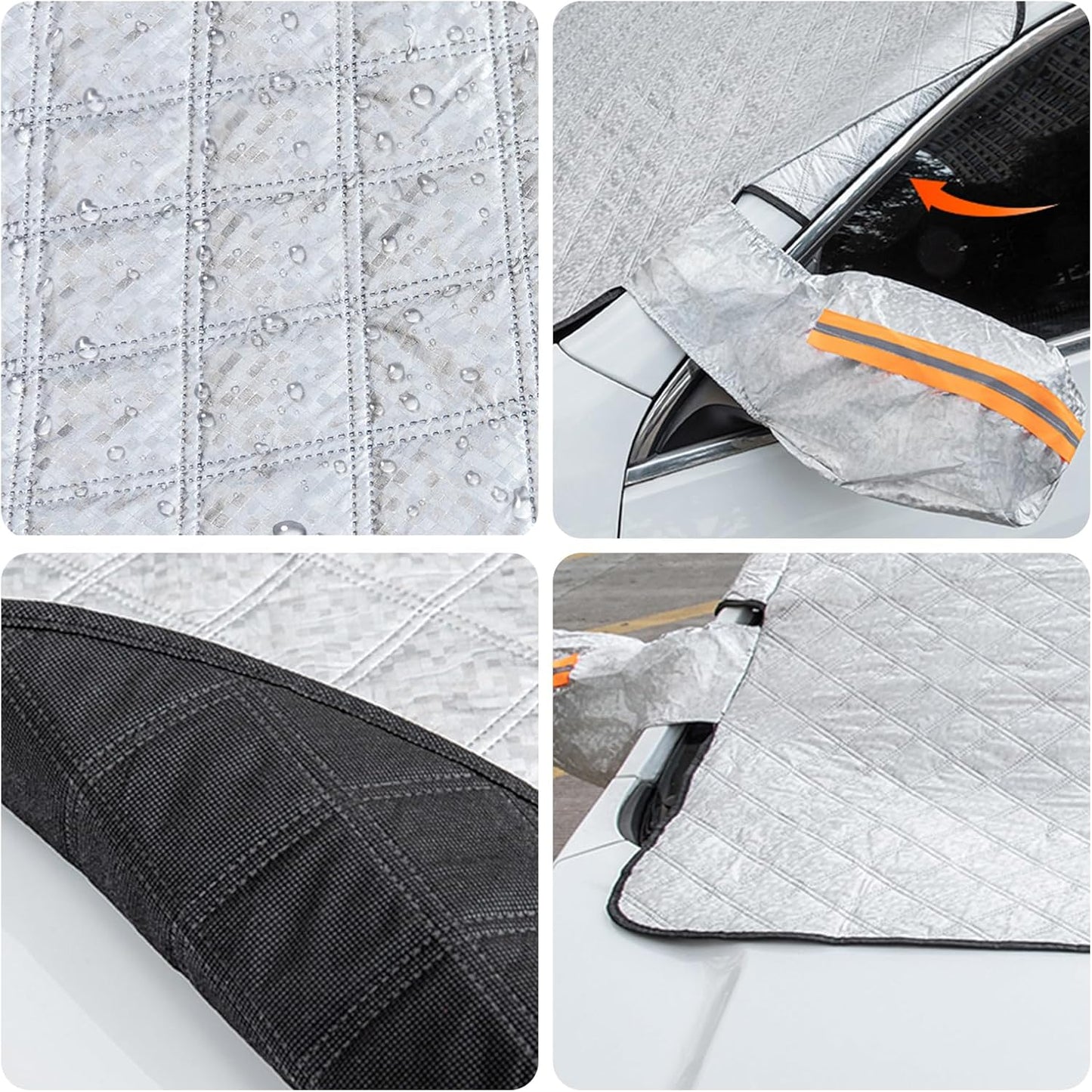 4-Layer Magnetic Windshield Snow Cover