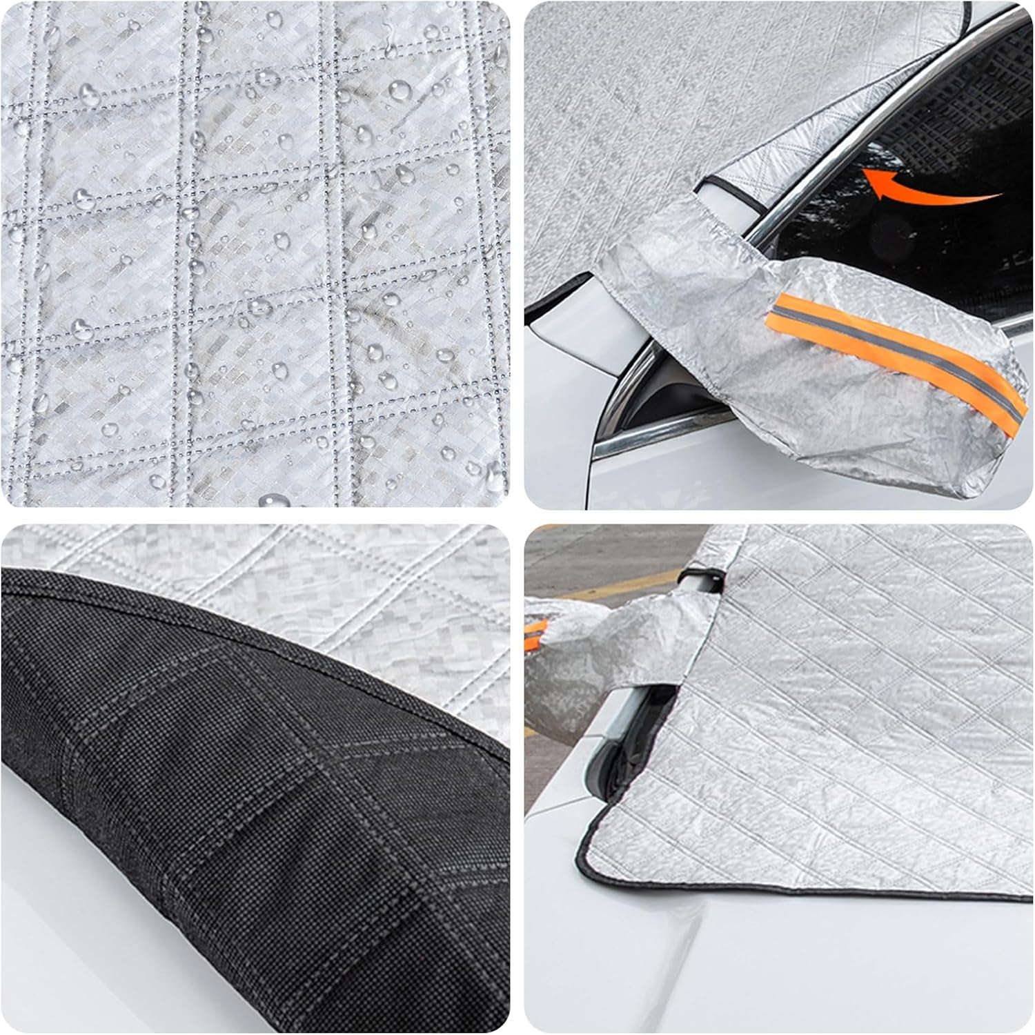 4-Layer Magnetic Windshield Snow Cover