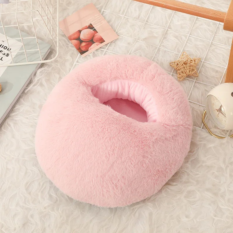 USB Electric Heater Foot Warmer Charging Power Fleece Cartoon Cat Warm Foot Cover Feet Heating Pads for Home Bedroom Sleeping