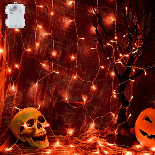 Timer-Controlled Halloween String Lights