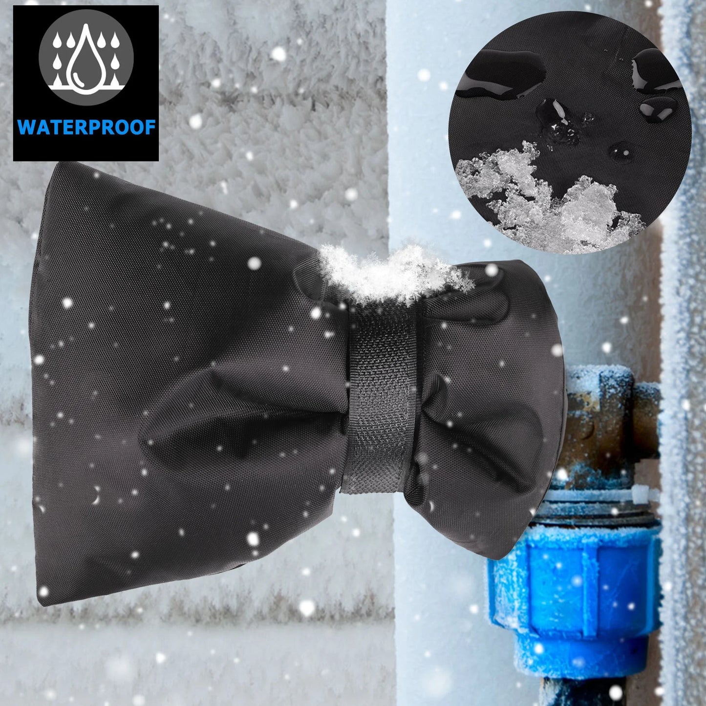 2-Pack Outdoor Faucet Freeze Covers