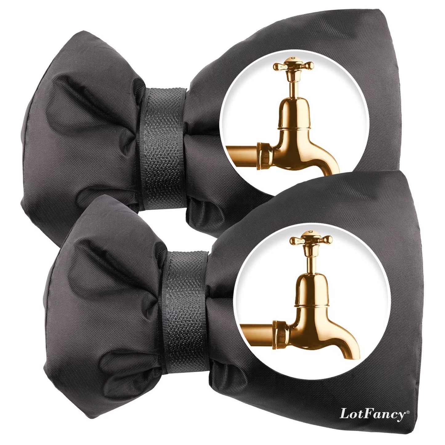 2-Pack Outdoor Faucet Freeze Covers