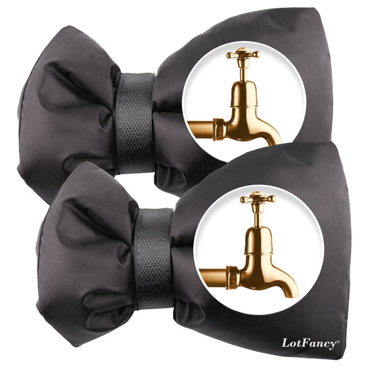 2-Pack Outdoor Faucet Freeze Covers